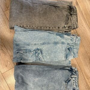 Women’s wide leg jeans